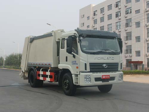 福田康瑞10噸壓縮式垃圾車