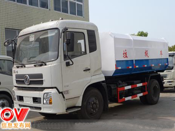 東風天錦12方掛桶式垃圾車