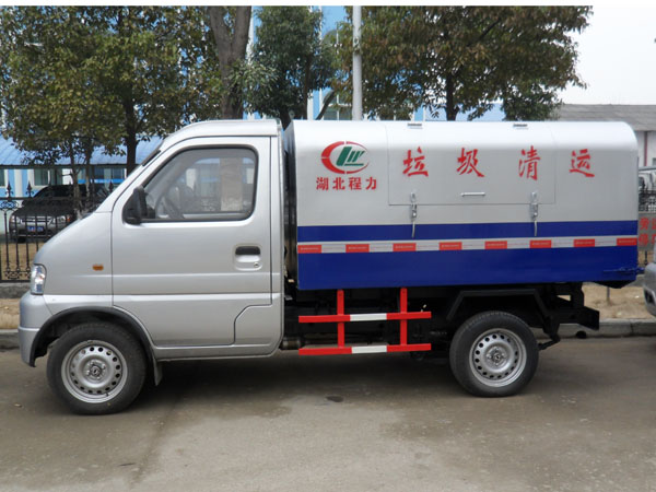 東風小卡3方微型垃圾車