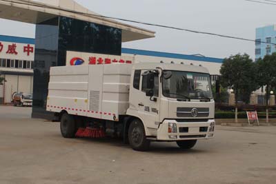 東風天錦掃路車