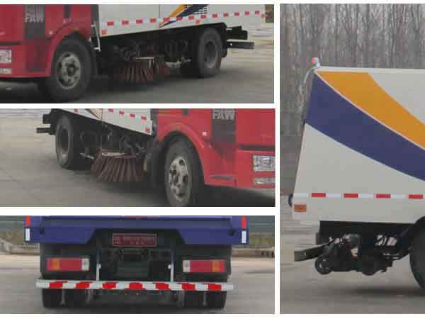 解放J6單橋掃路車