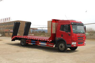 解放龍V單橋平板運(yùn)輸車(chē)