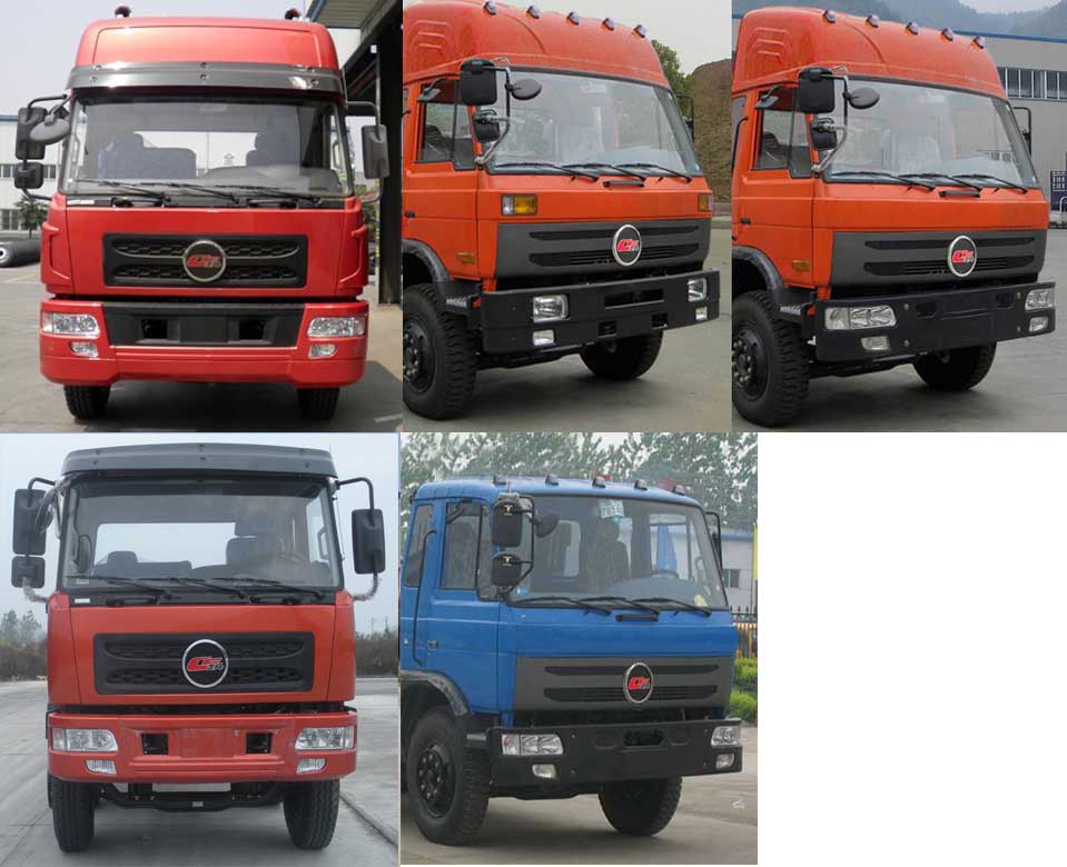 楚風單橋平頭混凝土泵車