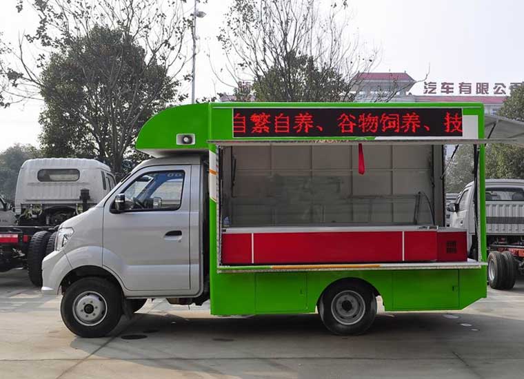 重汽王牌3.4米售貨車（藍牌）