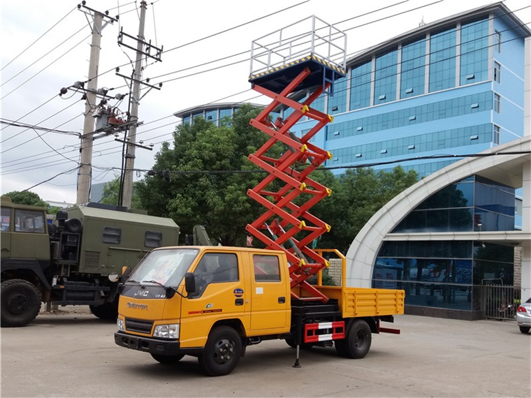 國五江鈴8-10米升降平臺車(藍牌)